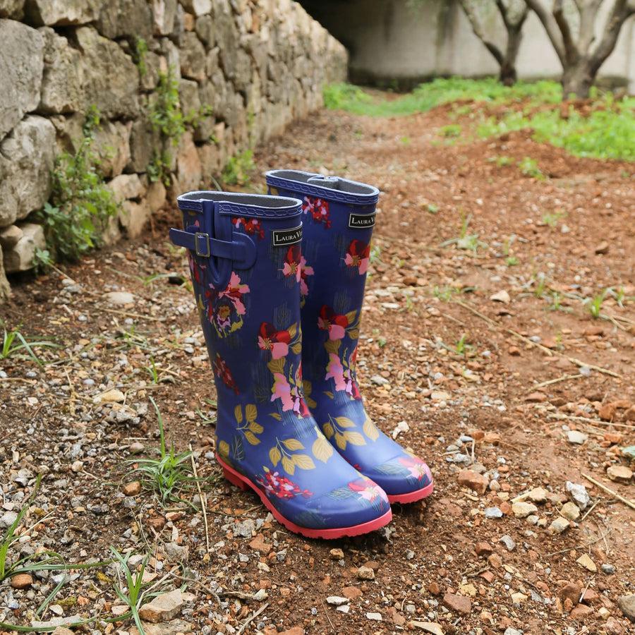 Scarpe Vita Bottes de Pluie - FLORAL Ultimi tre giorni