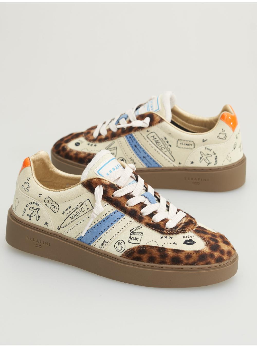 ﻿Serafini COURT - BEIGE LEOPARD - DONNA Serafini Shop Hotsell