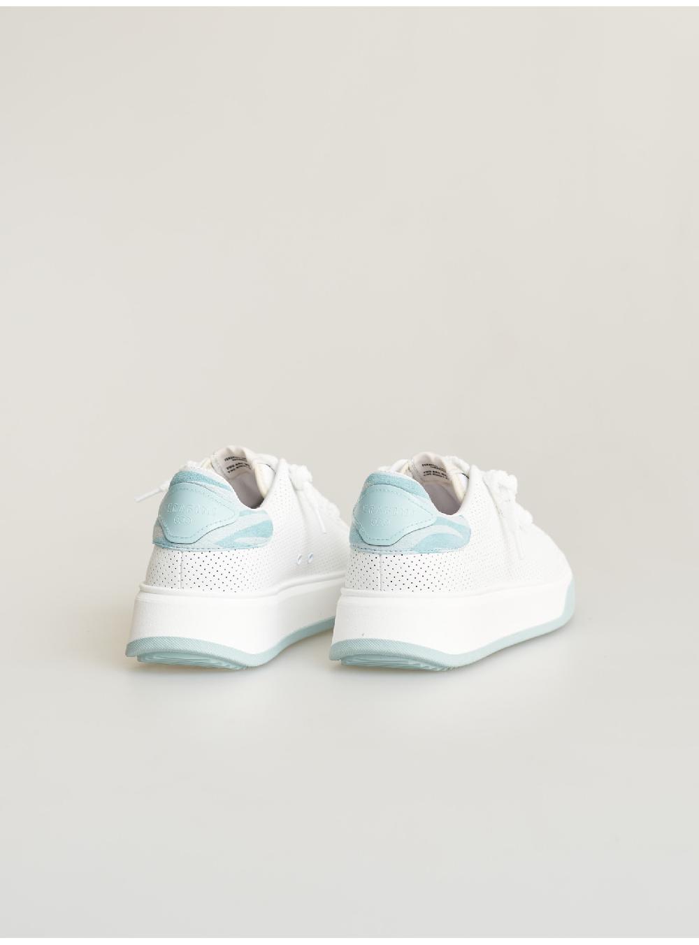 Serafini sneakers donna in pelle pelle laminata pelle perforata Serafini Shop Vendita