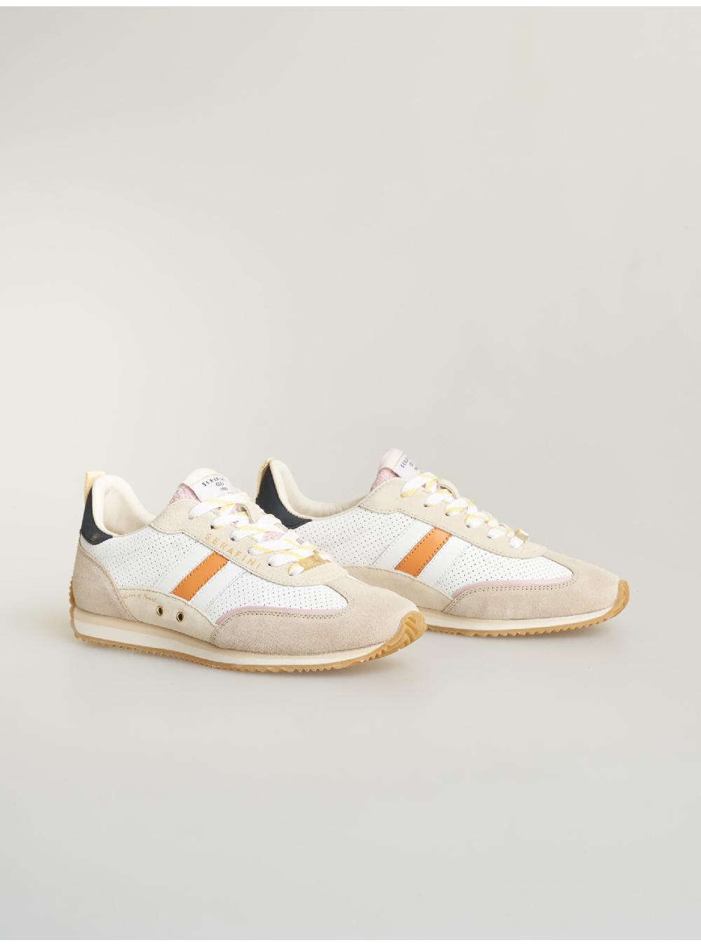 Serafini sneakers donna in pelle pelle perforata scamosciato tessuto Serafini Shop Promozione