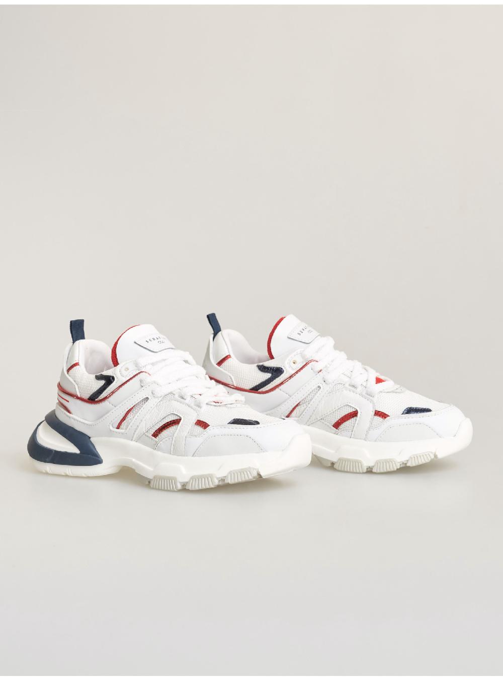 Serafini sneakers donna in pelle pelle laminata tessuto a rete Serafini Shop Pezzi Unici