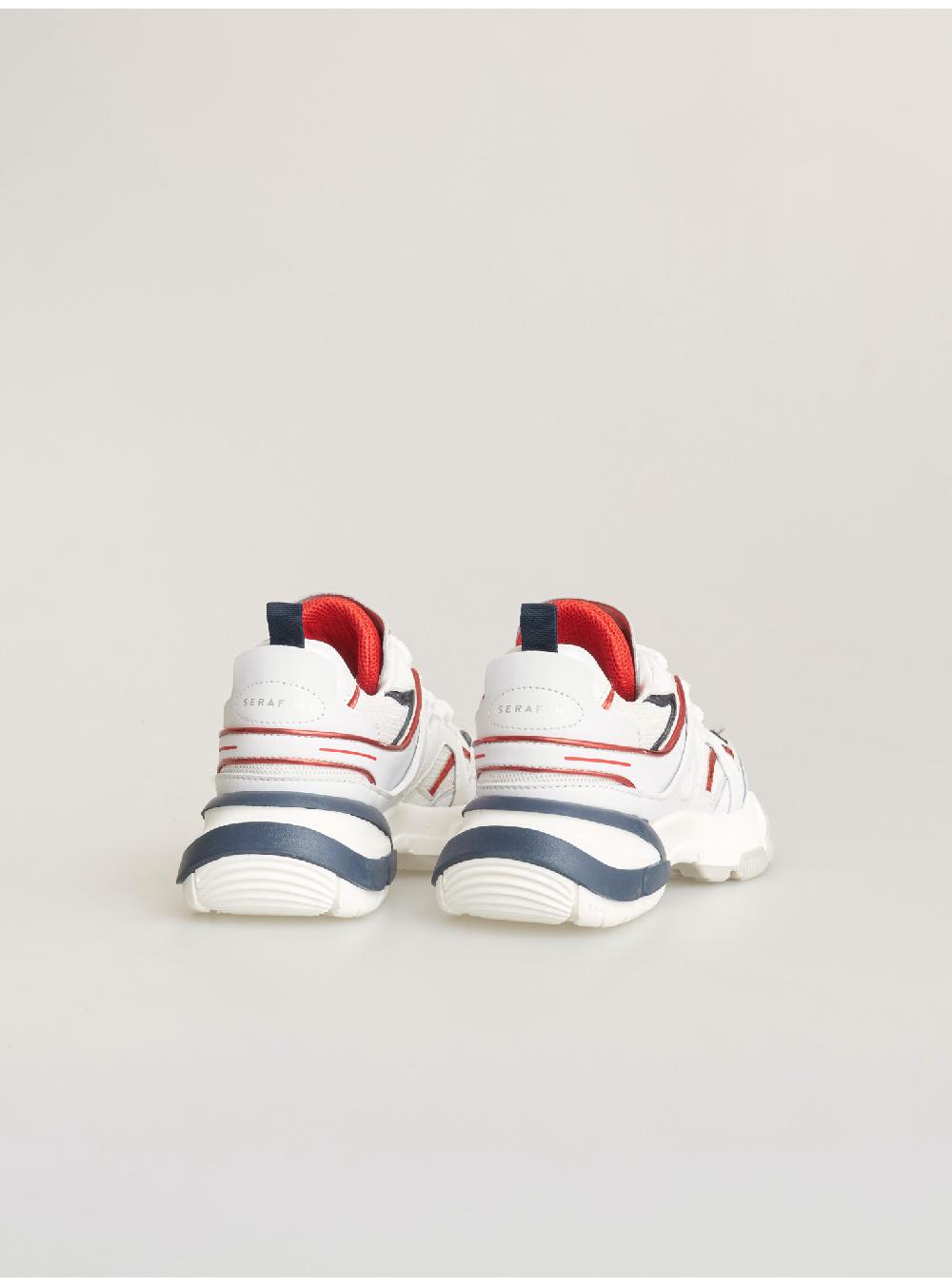 Serafini sneakers donna in pelle pelle laminata tessuto a rete Serafini Shop Pezzi Unici