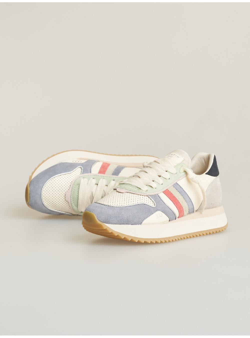 Serafini sneakers donna in pelle pelle perforata scamosciato Serafini Shop Soddisfazione Garantita
