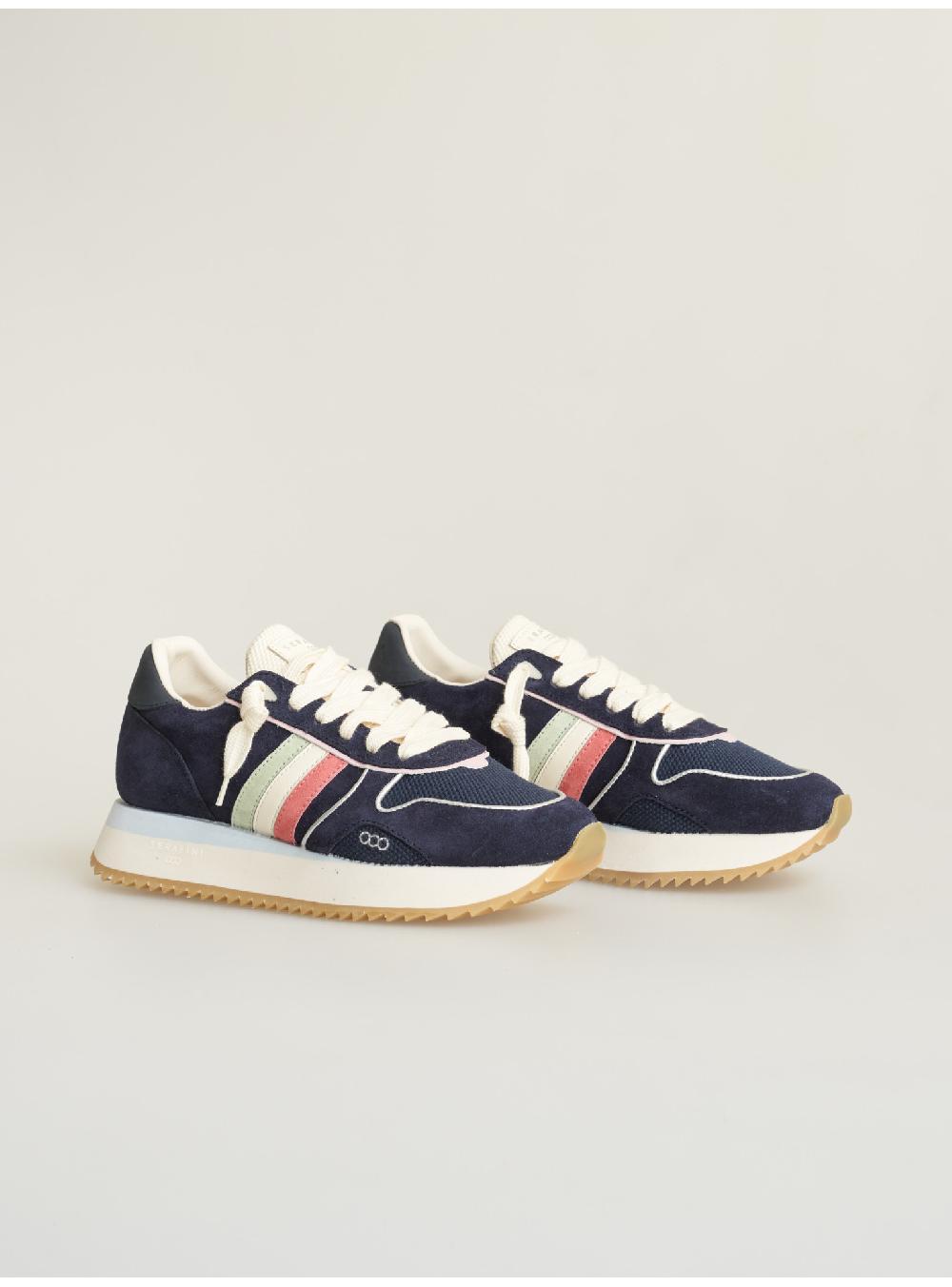Serafini sneakers donna in pelle scamosciato tessuto Serafini Shop Qualità Garantita