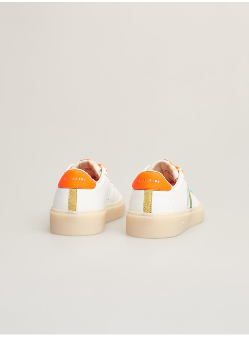 Serafini NOVAK - WHITE GREEN ORANGE Serafini Shop Sconto