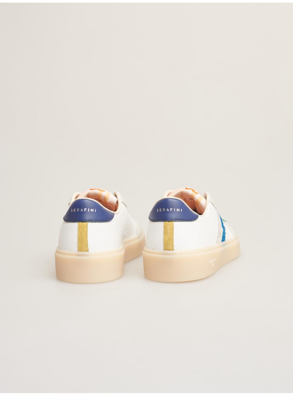 Serafini NOVAK - WHITE BLUE ORANGE Serafini Shop Offerta