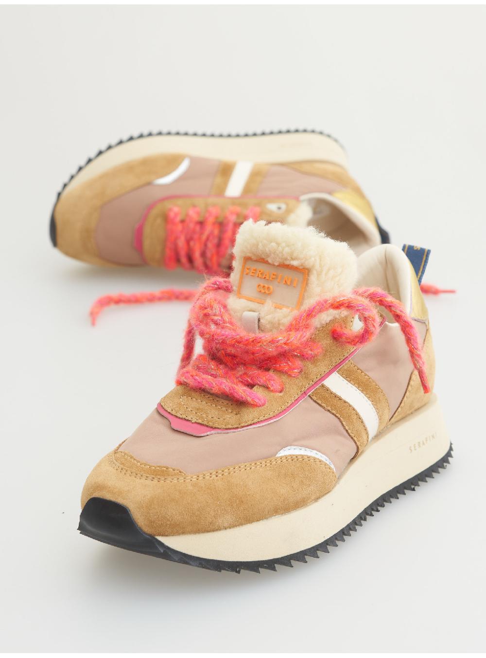 Serafini TORINO - BEIGE ECO-SHEARLING GOLD - DONNA Serafini Shop I Più Venduti