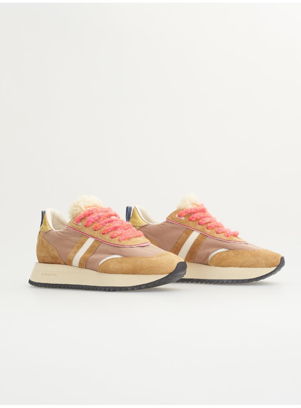 Serafini TORINO - BEIGE ECO-SHEARLING GOLD - DONNA Serafini Shop I Più Venduti