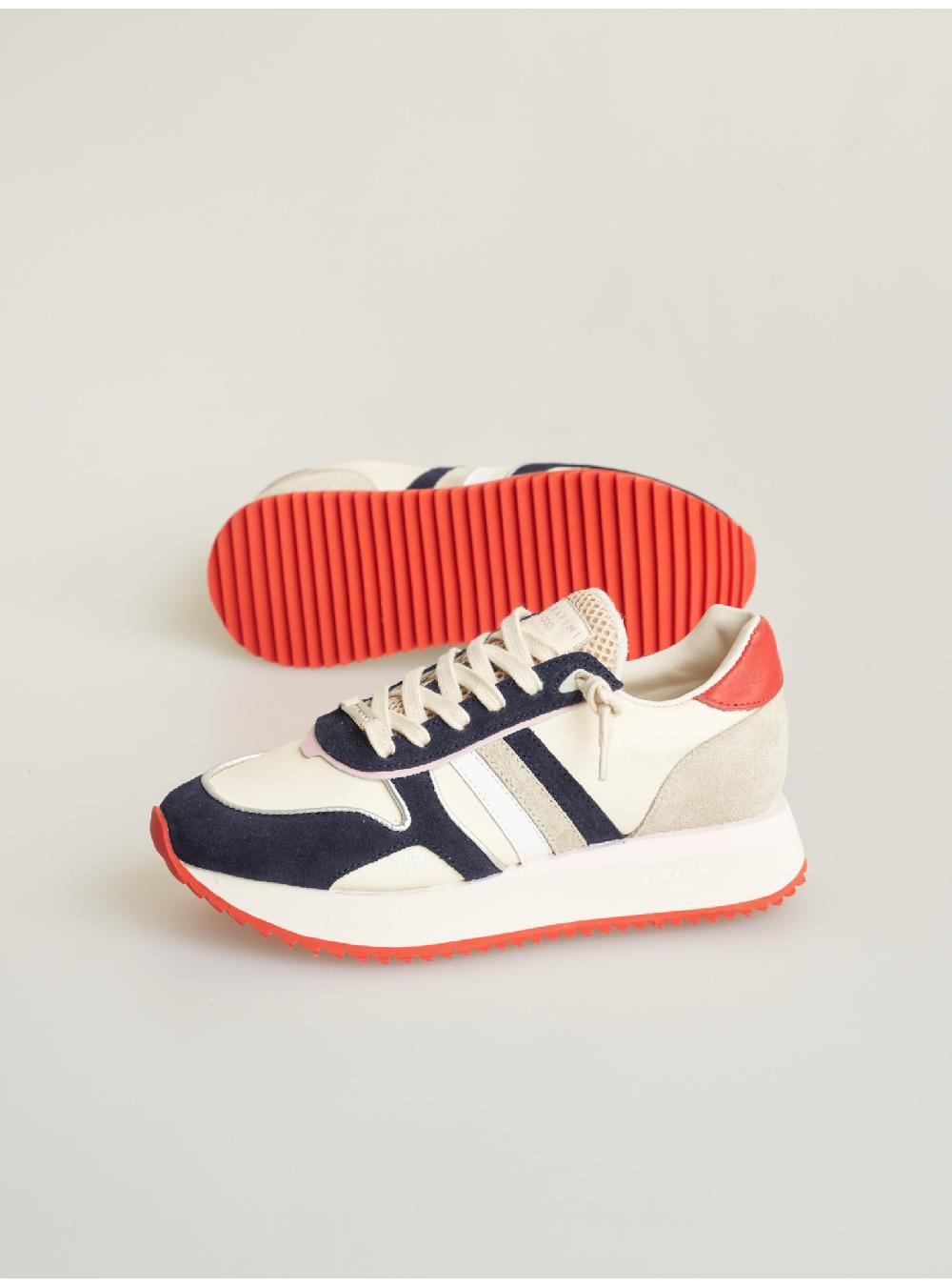 Serafini sneakers donna in pelle scamosciato tessuto a rete Serafini Shop Italia