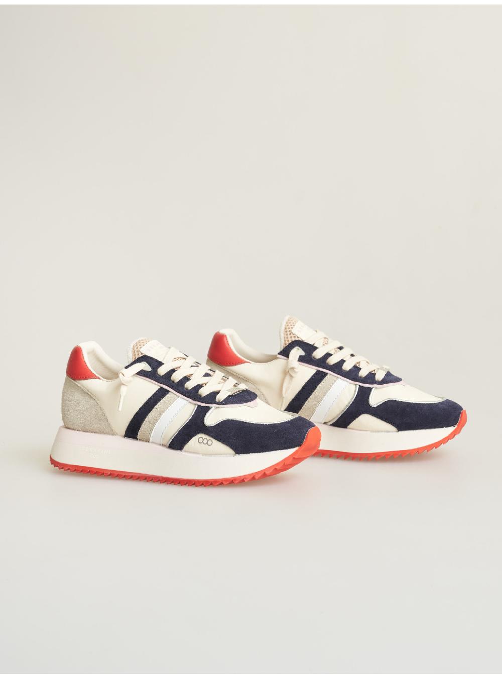 Serafini sneakers donna in pelle scamosciato tessuto a rete Serafini Shop Italia