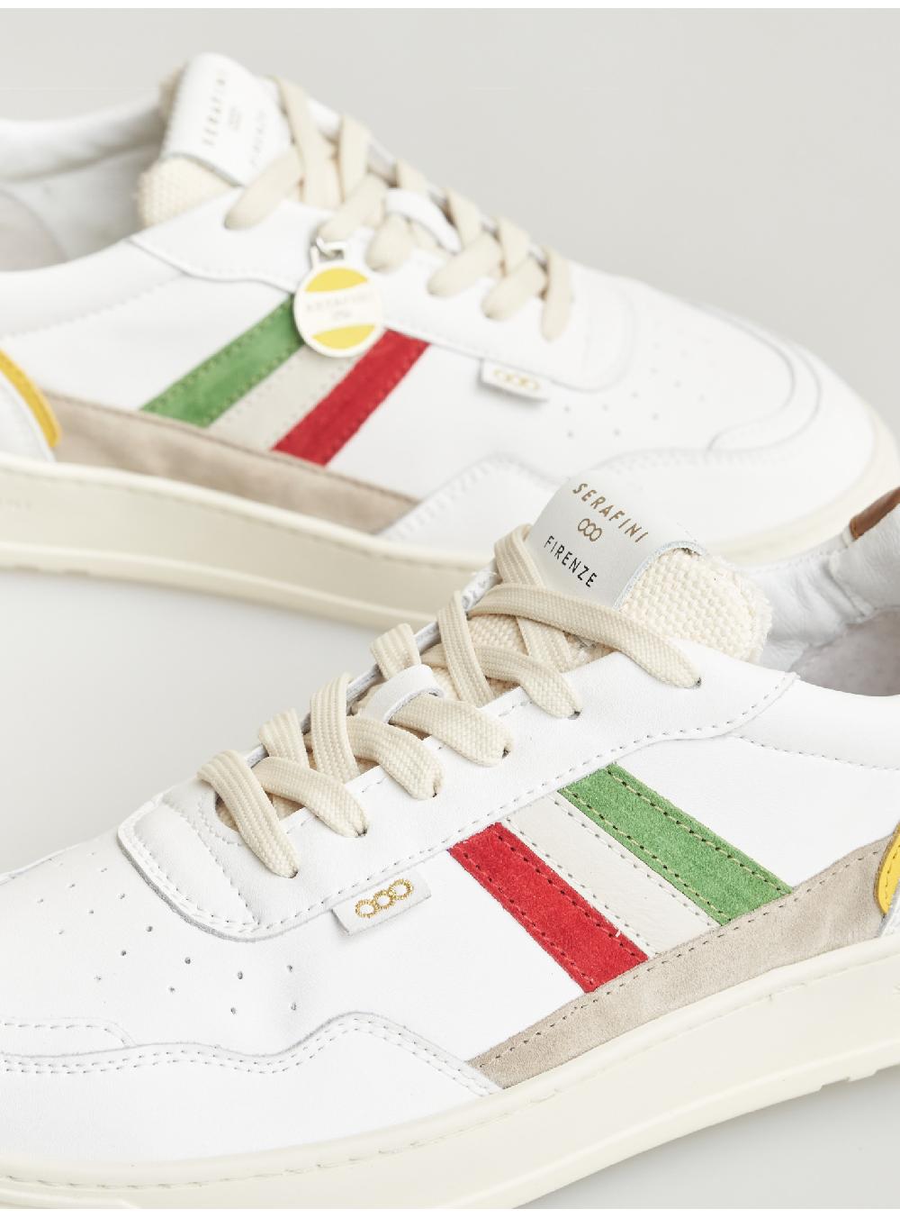 Serafini FIRENZE - WHITE TRICOLOR BUFF Serafini Shop Prezzo Ridotto