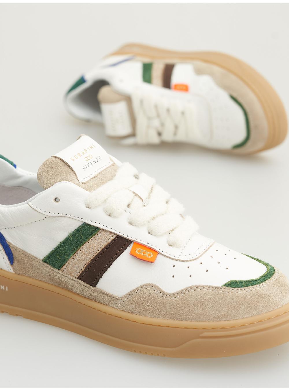 Serafini FIRENZE - WHITE GREEN TAUPE Serafini Shop Sottocosto