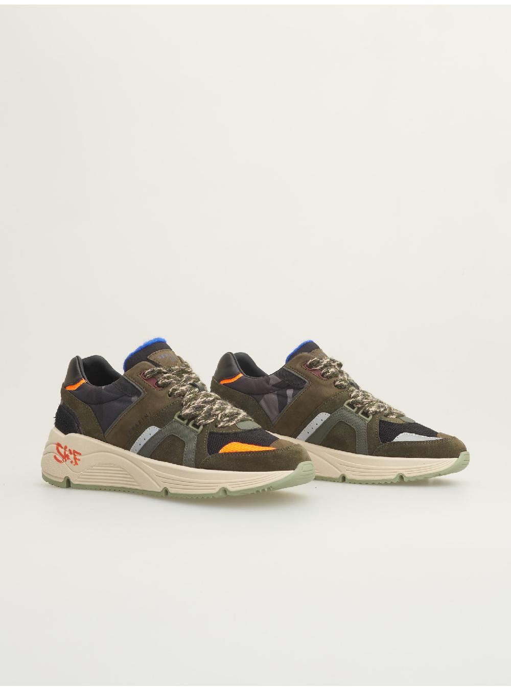 Serafini TOKYO - MILITARY GREEN BLACK Serafini Shop Sconto