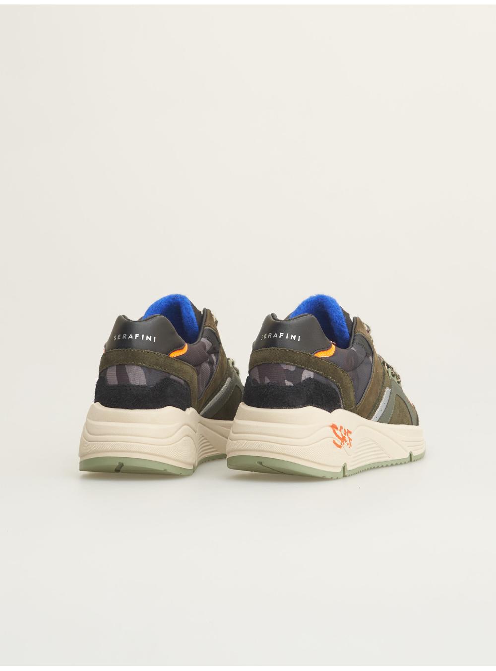 Serafini TOKYO - MILITARY GREEN BLACK Serafini Shop Sconto