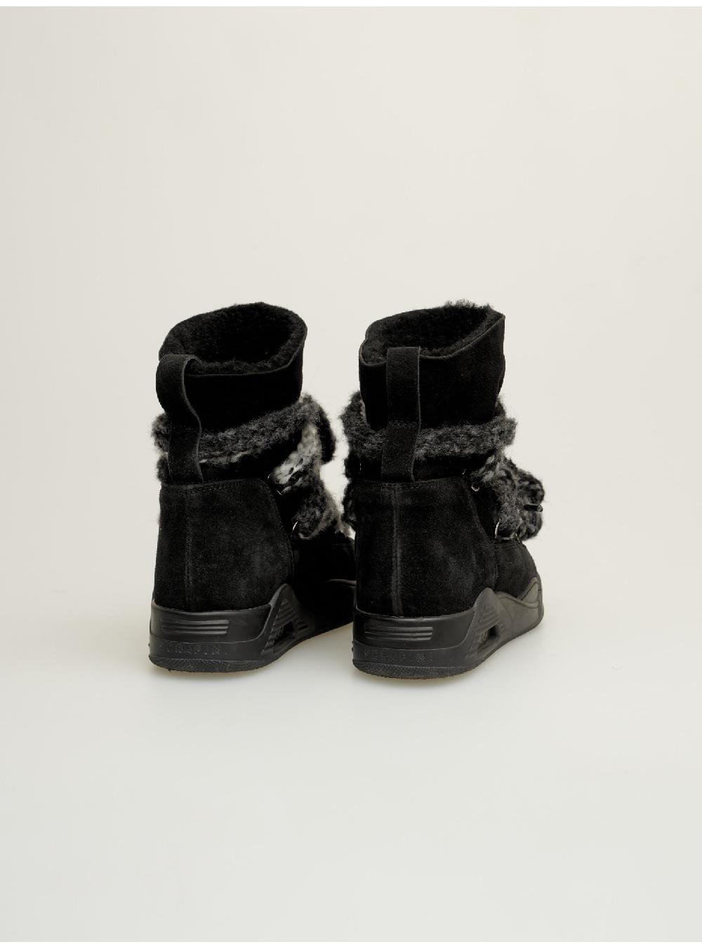 Serafini boots donna in shearling scamosciato Serafini Shop Vendite Flash