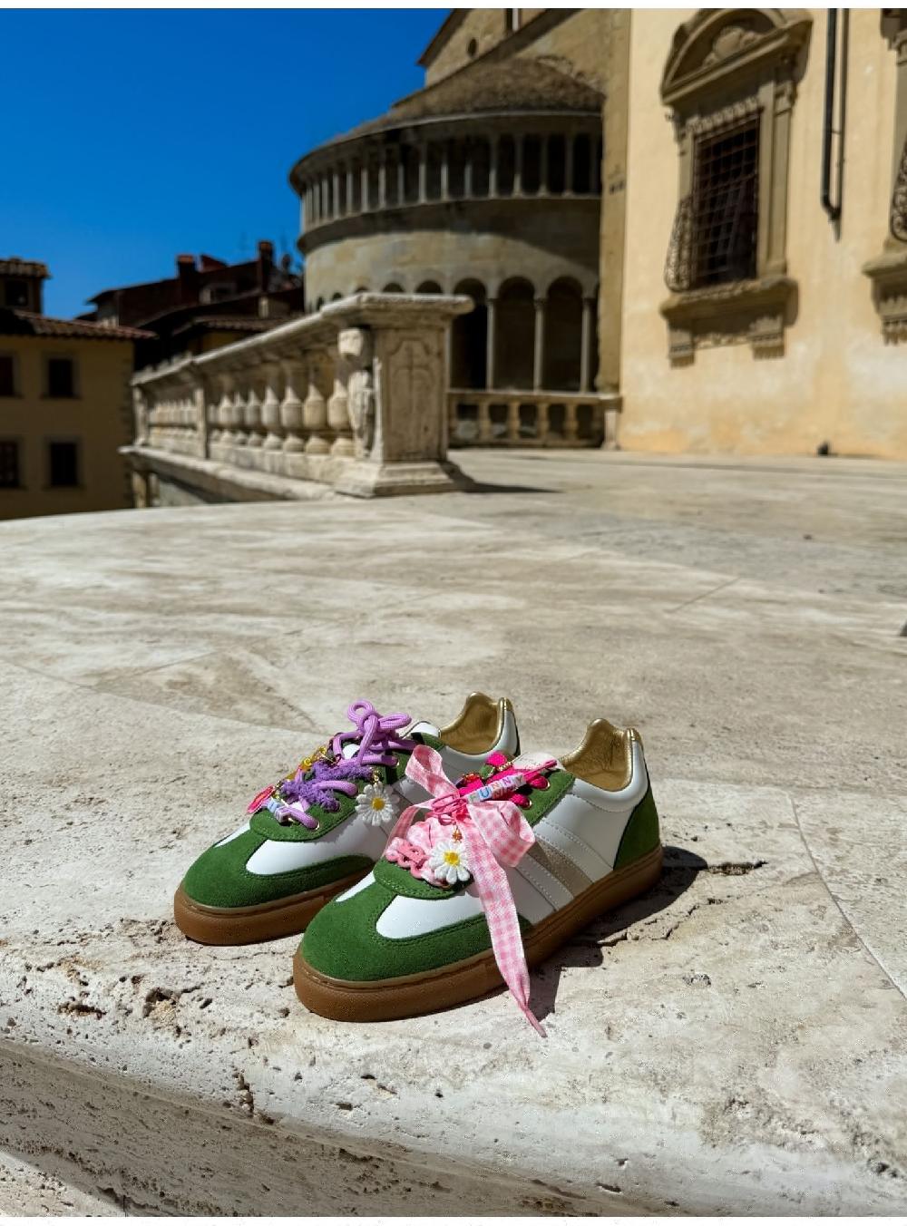Serafini COURT - WHITE GREEN GOLD Serafini Shop Saldi