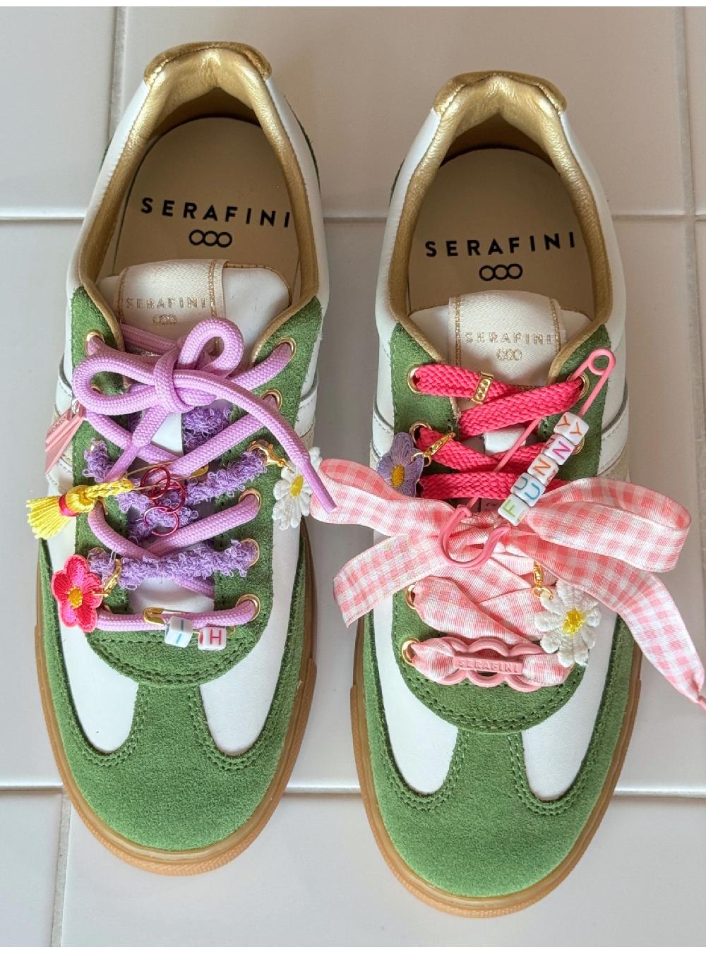 Serafini COURT - WHITE GREEN GOLD Serafini Shop Saldi