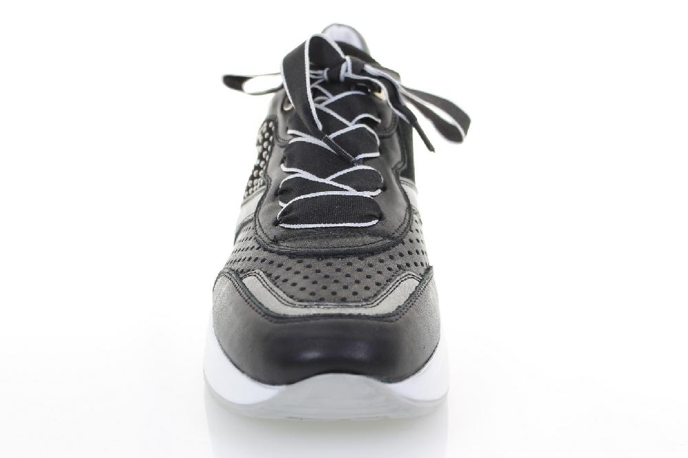 Soffice Sogno Sneaker in pelle con lacci Saldi Di Fabbrica