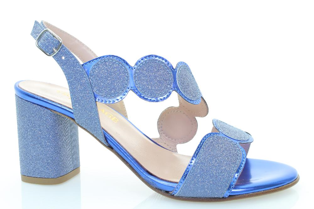 Soffice Sogno SANDALO IN TESSUTO GLITTER Spedizione Gratuita