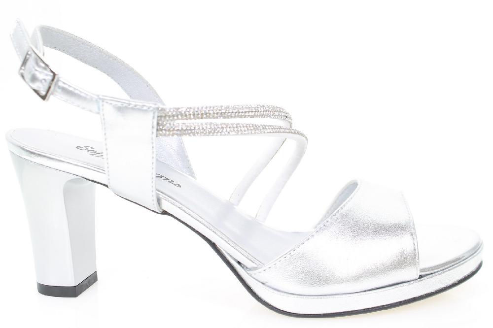Soffice Sogno Sandalo elegante in pelle laminata Shopping Online
