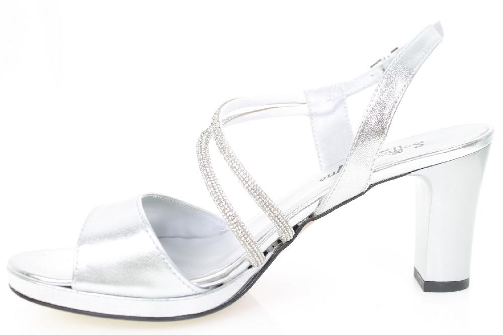 Soffice Sogno Sandalo elegante in pelle laminata Shopping Online