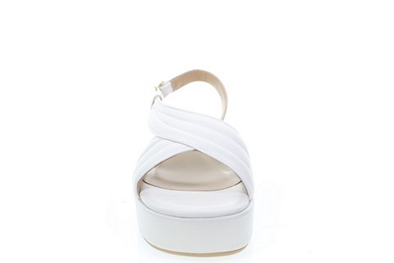 Soffice Sogno Sandalo in pelle con plateau Prezzo Ridotto
