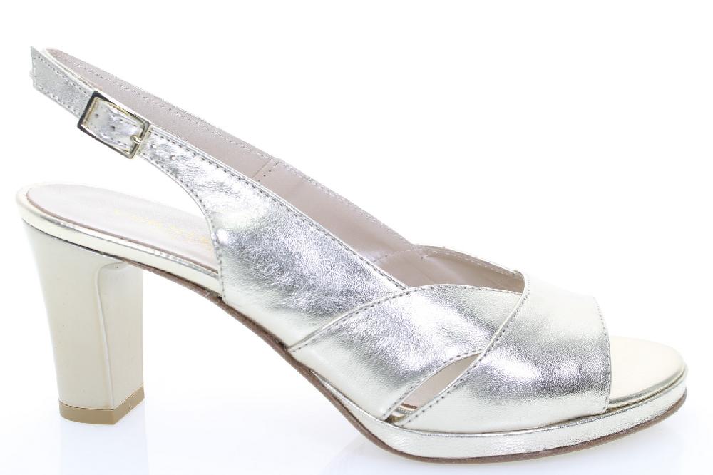 Soffice Sogno Sandalo in pelle laminata Vendite Flash