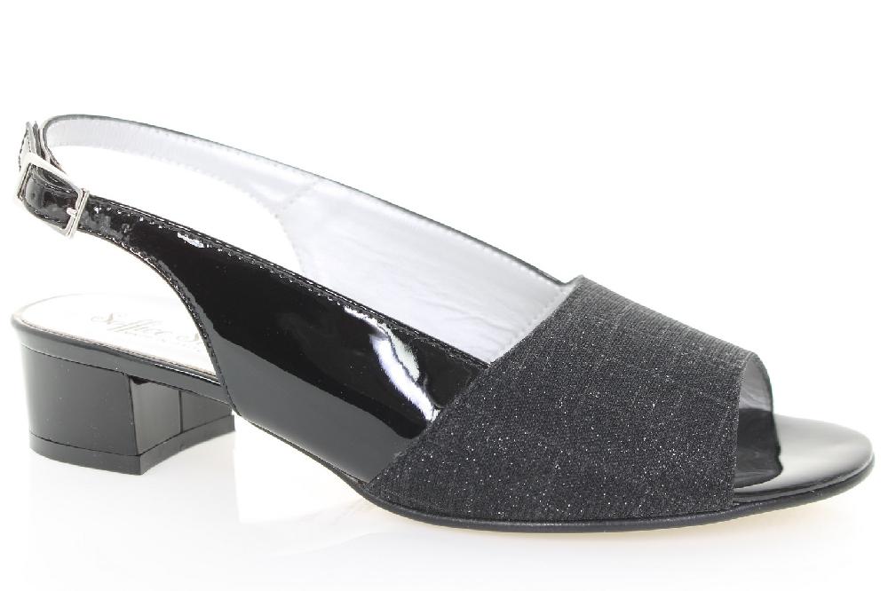 Soffice Sogno Sandalo in tessuto effetto glitter Prezzo di fabbrica