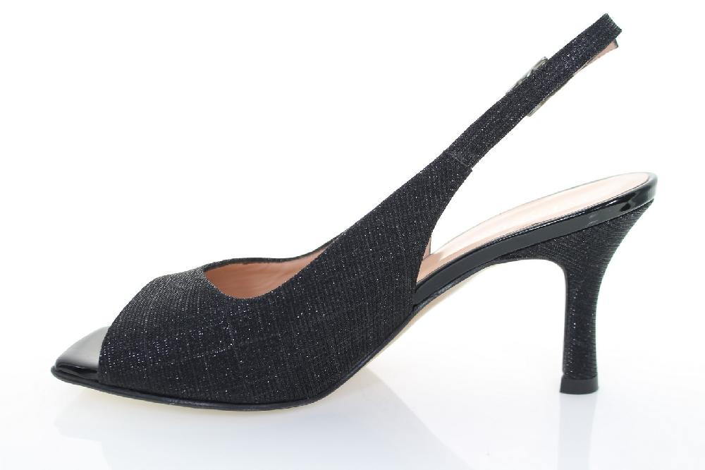 Soffice Sogno Sandalo in tessuto effetto glitter Presa