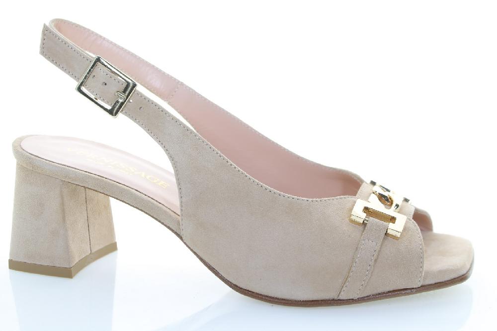 Soffice Sogno Sandalo in camoscio con accessorio In Vendita
