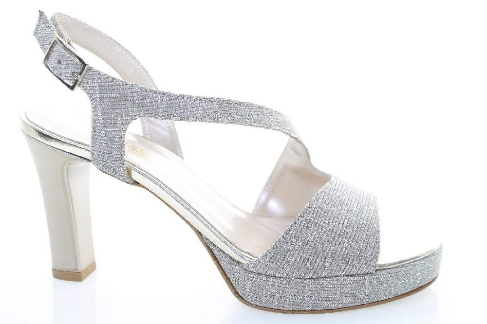 Soffice Sogno Sandalo in tessuto effetto glitter Offerte