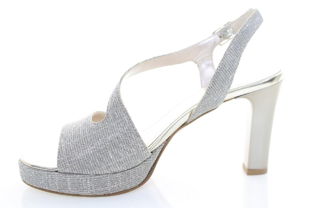 Soffice Sogno Sandalo in tessuto effetto glitter Offerte