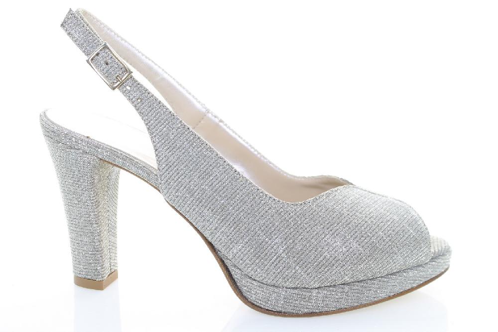 Soffice Sogno Sandalo in tessuto effetto glitter Vendita Calda