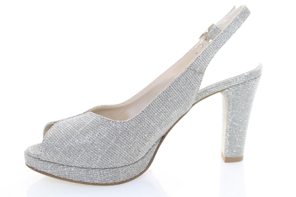 Soffice Sogno Sandalo in tessuto effetto glitter Vendita Calda