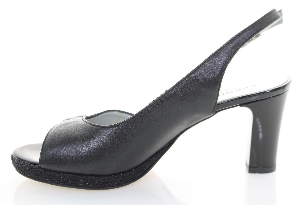 Soffice Sogno Sandalo in pelle laminata e tessuto Promozione