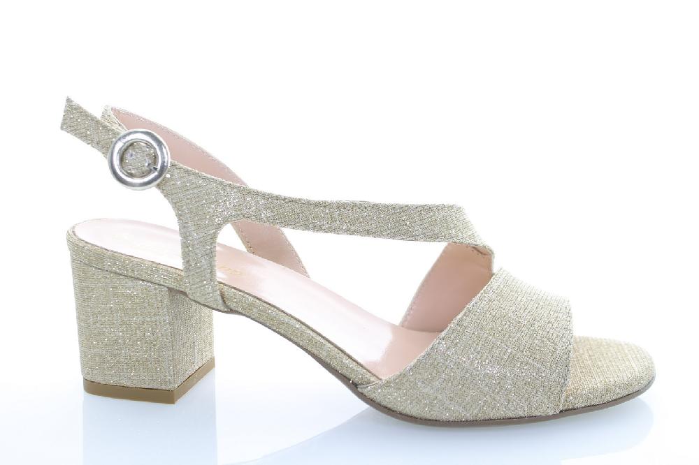 Soffice Sogno Sandalo in tessuto glitter Offerta