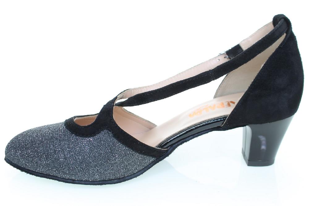 Soffice Sogno Scarpa da ballo in tessuto glitter Outlet