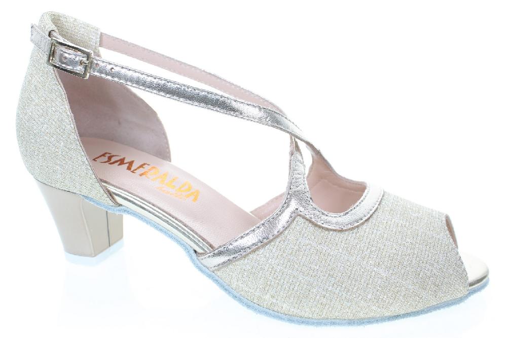 Soffice Sogno Scarpa da ballo in tessuto glitter Hotsell