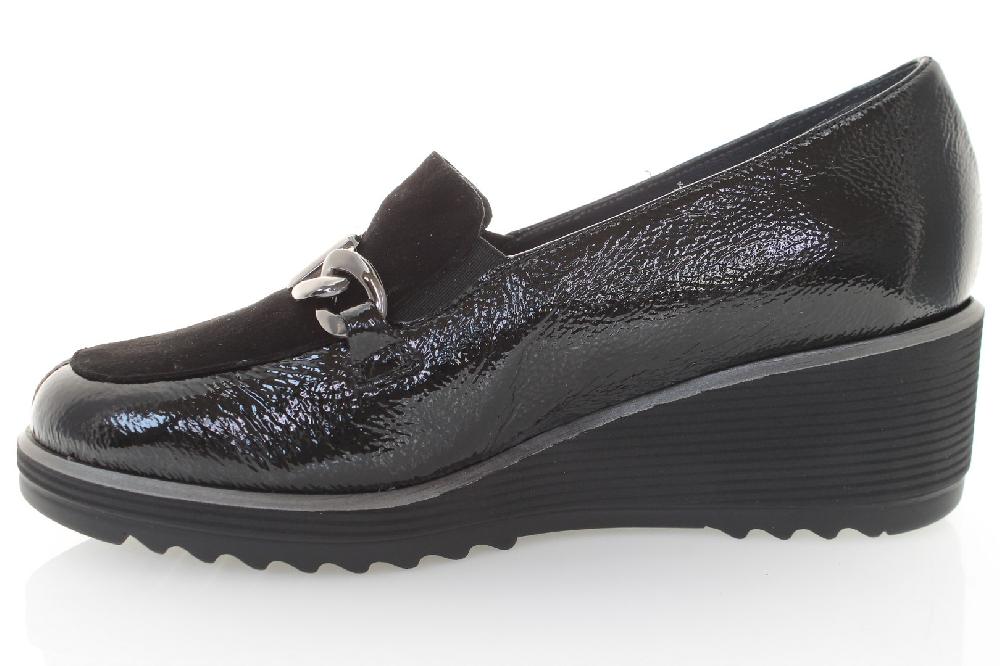 Soffice Sogno SCARPA ACCOLLATA IN PELLE VERNICE In Linea