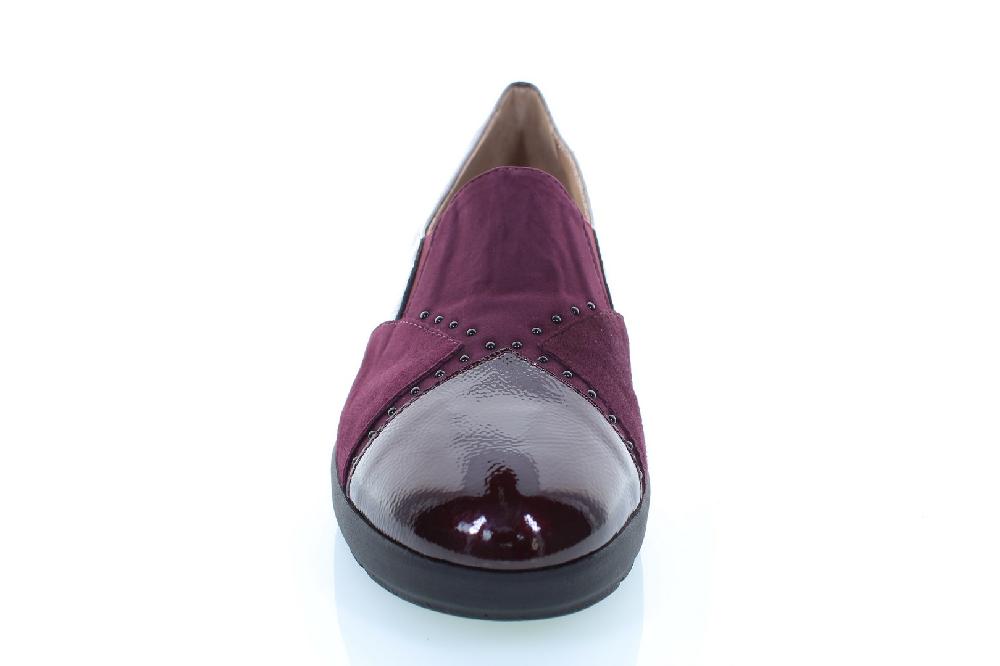 Soffice Sogno Slip on in pelle con borchiette Prezzo Ridotto