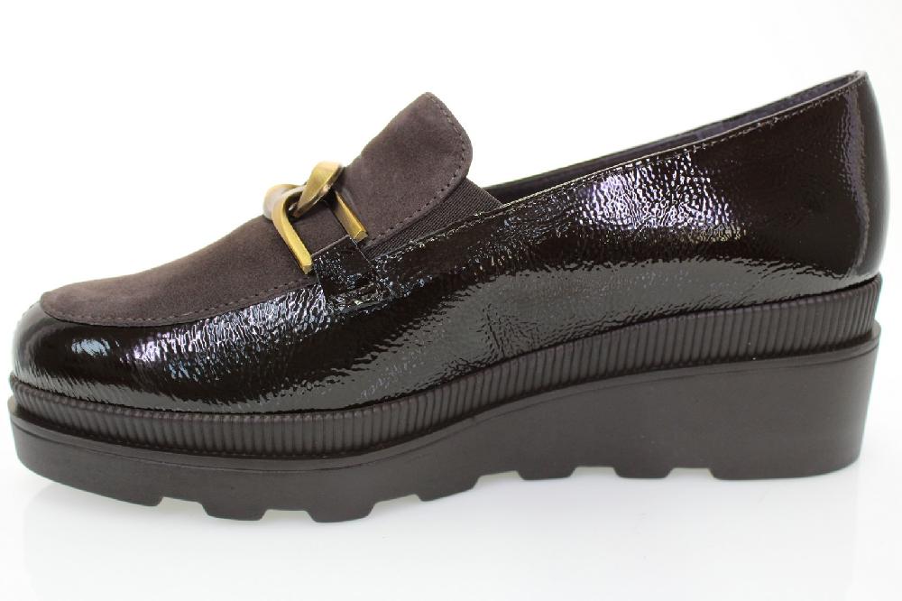 Soffice Sogno Slip on in pelle effetto vernice Moda