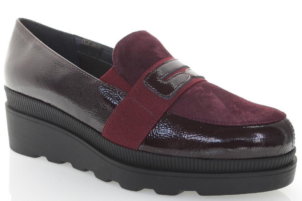 Soffice Sogno Slip on in pelle effetto vernice Italy