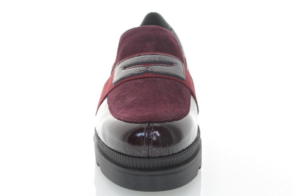 Soffice Sogno Slip on in pelle effetto vernice Italy