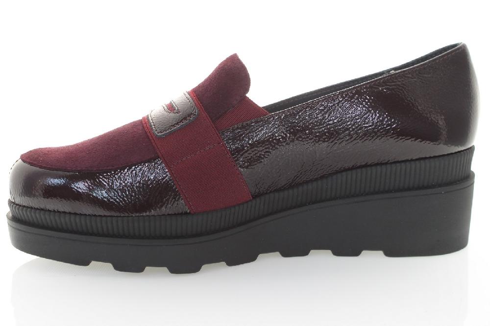Soffice Sogno Slip on in pelle effetto vernice Italy