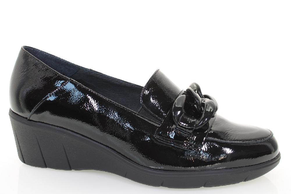 Soffice Sogno Slip on in pelle effetto vernice Consegna Veloce