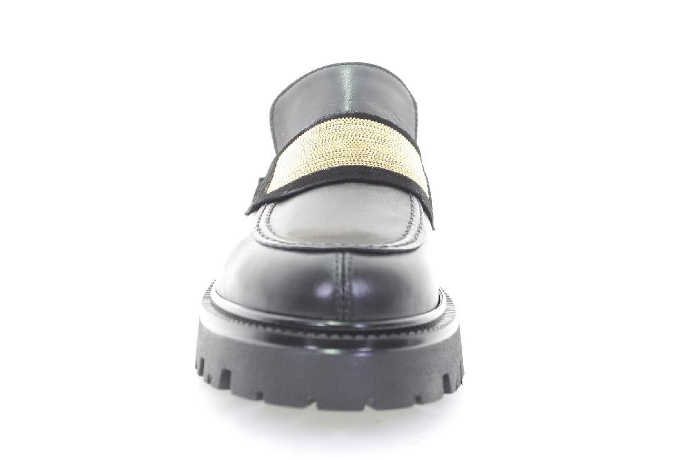 Soffice Sogno Mocassino in pelle con ornamento Offerta