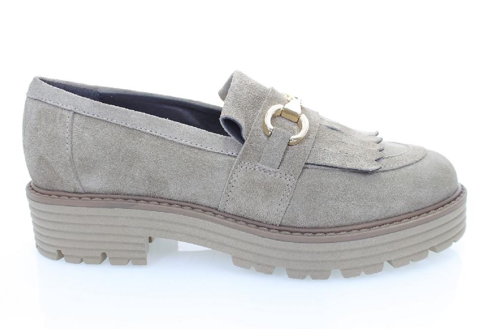 Soffice Sogno Mocassino in pelle scamosciata Saldi Di Fabbrica