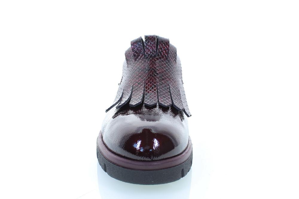 Soffice Sogno Scarpa in pelle con frangia In Linea