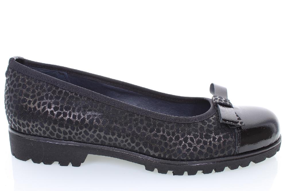 Soffice Sogno Ballerina in pelle stampata Nuovo