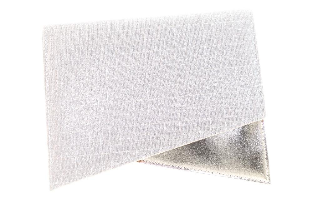 Soffice Sogno Pochette in tessuto effetto glitter Sconto